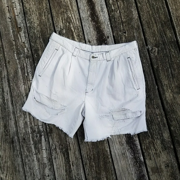 Dockers Denim - Vintage Dockers naturally distressed shorts